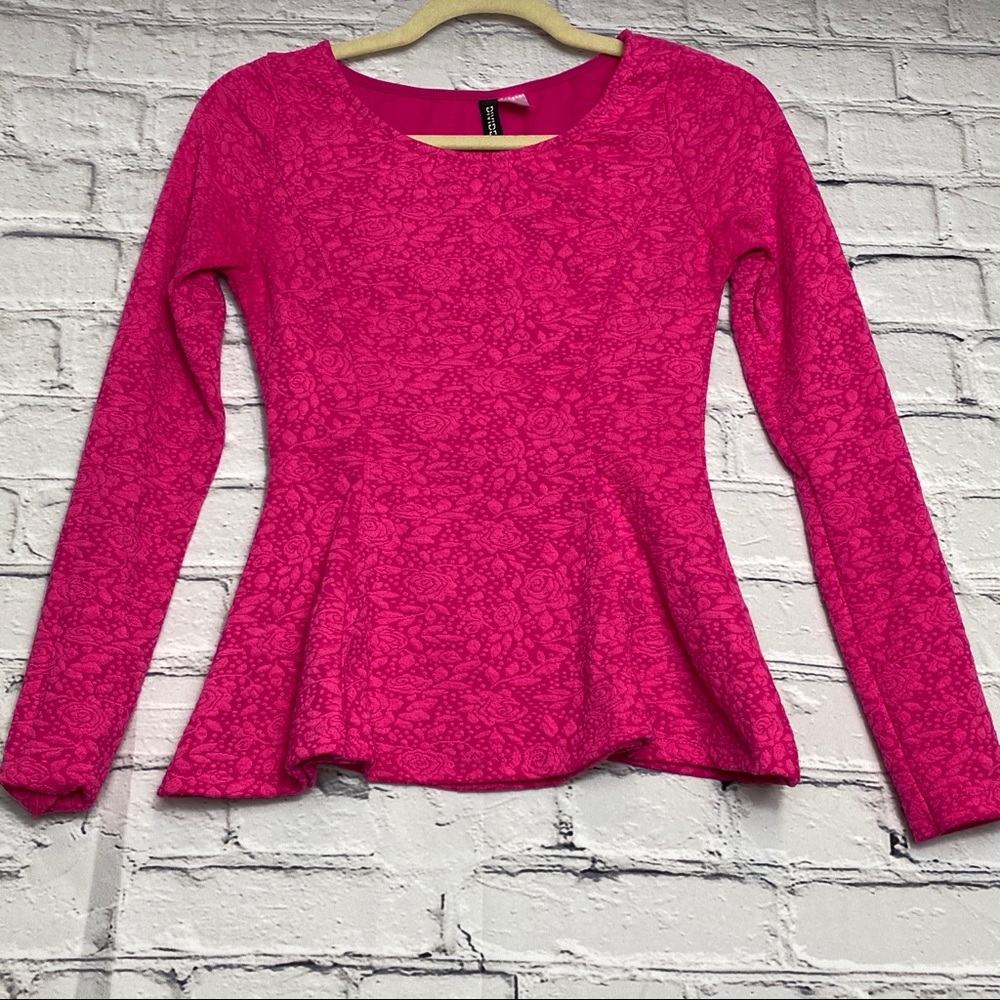 H&M Pink Fitted blouse